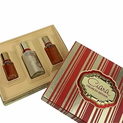 Ciara Charles Revson Concentrated Perfume Set Vintage Boxed 80 Strength Cologne  • $105