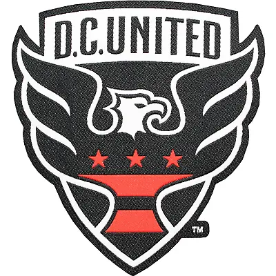 DC United Primary Soccer Team Crest Pro-Weave Jersey MLS Futbol Patch • $12.99