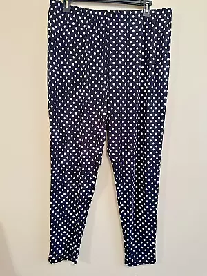 Vikki Vi 3X Silky Jersey Pants Elastic Waist Pull On Straight Leg Women's • $29.99