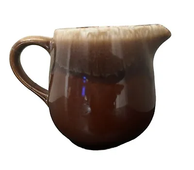 Vintage McCoy Pottery Brown Drip Glaze Creamer • $7