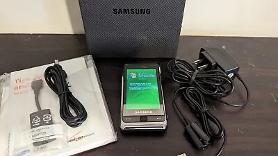 Samsung Omnia SCH-I910 - 8GB - Black (Verizon) Smartphone • $40