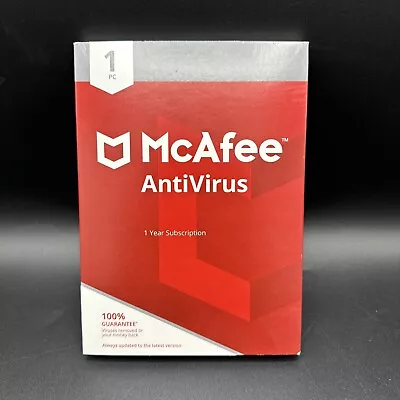 McAfee Antivirus Essential Protection For Your PC Brand New Factory Sealed • $17.99