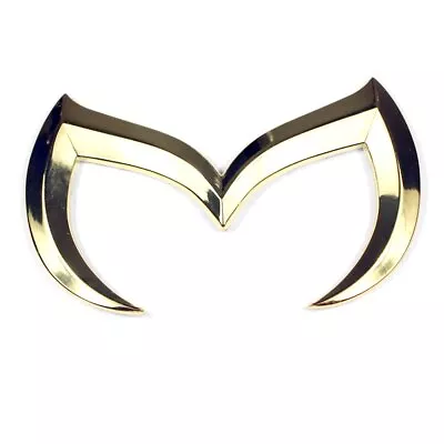 FOR Mzd3 / MzdSPEED3 EVIL 'M' REAR TRUNK EMBLEM BADGE INSIGNAL - GLOSS GOLD • $7.35