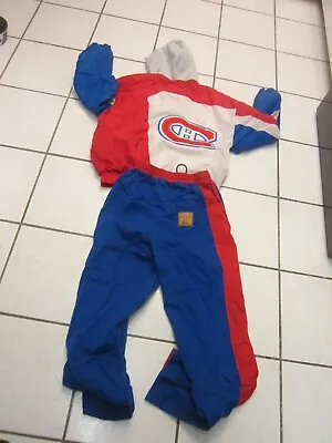 Vintage Montreal Canadians Hooded Jacket & Pants • $25