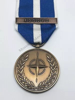 Nato Kosovo Medal Full Size Medal With Mounting Options • £14.99