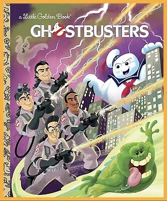 NEW Ghostbusters: Little Golden Book (Golden Books) By John Sazaklis FREE POST • $10.79