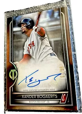 Xander Bogaerts 2020 Topps Tribute Great Hitters Autograph Auto /99  Padres ☘️ • $36.99