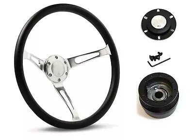 SAAS Steering Wheel SW25610 & Boss For Mazda RX2 RX3 RX4 RX5 1970-1985 • $318