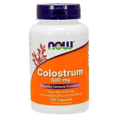 NOW Foods Colostrum 500 Mg 120 Veg Capsules • $18.99