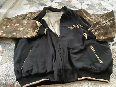 Mens 2XL Realtree Camo Jacket Black/Realtree Advantage Max 4 HD Camo • $45