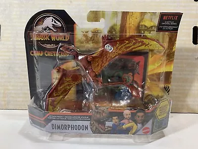 Mattel Jurassic World Camp Cretaceous Attack Pack DIMORPHODON Dinosaur • $34.99