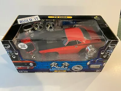 Muscle Machines 1:18 And 1:64 '70 Cuda Build It Kit  • $89