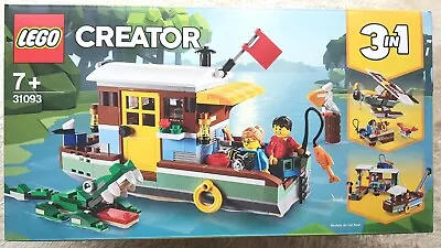 New Sealed Lego Creator 31093 Riverside Houseboat 3 IN 1 • $70