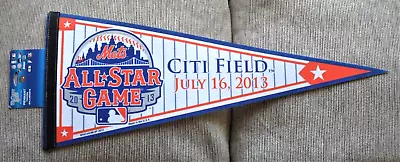 Orig. 2013 All-Star Game **BASEBALL PENNANT** New York Mets Citi Field 7/16/13 • $19.95