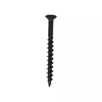 Timco - Furniture Carcass Screws - PZ - Black  (Size 4.0 X 45 - 500 Pieces) • £14.51