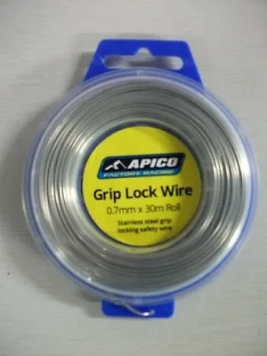£5.99 • Buy Apico Grip Stainless Steel Lock Wire 0.7mm X 30 M Roll