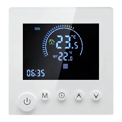 Digital Room Electric Underfloor Heating Thermostat Controller Winter Warm 16A • £15