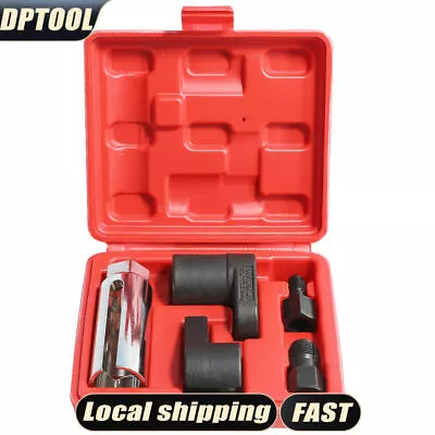 5Pcs O2 Oxygen Sensor Socket Wrench 3/8  1/2  22mm Auto Repair Installer Tool US • $29