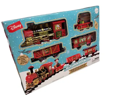 Disney Mickey Mouse  Holiday Christmas Express Train Set 12 Piece Set New In Box • $34.99