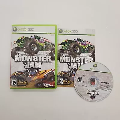 Monster Jam (Microsoft Xbox 360 2007) CIB Complete Game  • $22.99