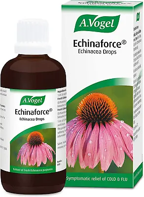 A.Vogel Echinaforce Echinacea Drops | Relieves Cold & Flu Symptoms 50ml • £11.99