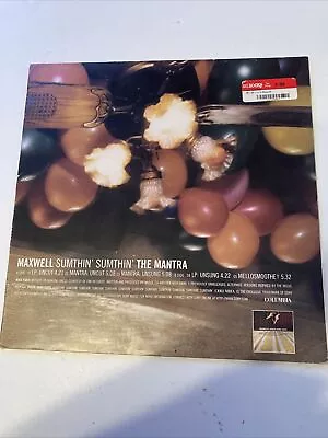 Maxwell Sumthin' Sumthin' - The Mantra Vinyl Record 90s R&B 1996 • $12
