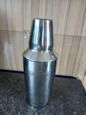 £6 • Buy Vintage Silver  Martini Cocktail Shaker With Recipes
