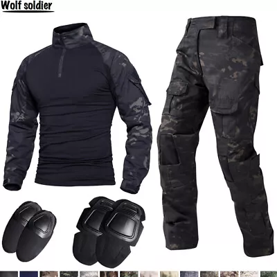 US Army Men's Airsoft Tactical Combat Shirt Pants Special Forces BDU Uniforom • $56.99