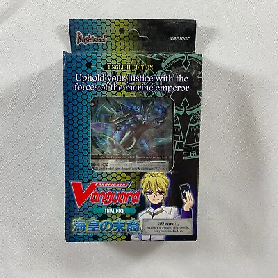 Sealed Cardfight!! Vanguard Trial Deck Descendants Of The Marine Emperor English • $18.99