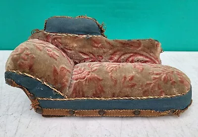 Antique Salesman Sample Fainting Couch Upholstered 1890s • $165