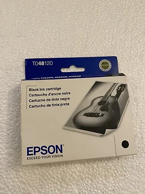 New Genuine Epson 48 Black Ink Cartridge Stylus Photo R200 R300 R320 -ex 6/11 • $21.24
