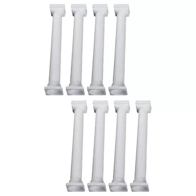 8pcs Cake Pillars Cake Support Tiered Cake Supports Rods Wedding Party Cake • £9.11