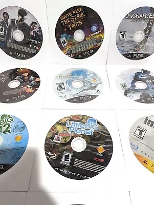 Sony Playstation 3 PS3 Cheap Affordable Value Games Resurfaced Tested Disc Only • $4.99