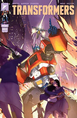 Transformers #3 Clarke Var  Image  Comics  Stock Img 2024 • $3.99