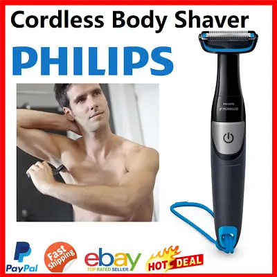 PHILIPS Mens Body Shaver Chest Legs Public Hair Remover Cordless Clipper Trimmer • $59