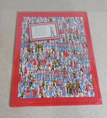 NEW SEALED WHERE'S WALDO 80 Piece Puzzle 12.25  X 9.75  Things  To Find Check • $8.99