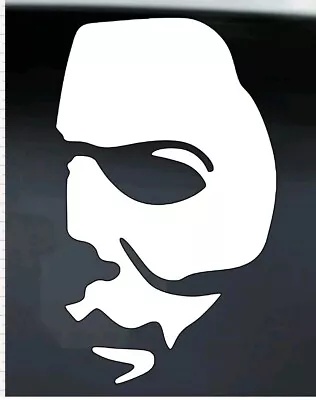 Scary Michael Myers Face Mask Horror Vinyl Decal Custom Car Truck Window Sticker • $10.94
