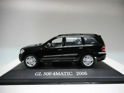2006 Mercedes-Benz X164 GL500 4MATIC BLACK 1:43 DE AGOSTINI IXO • $17.01