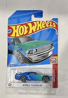 2023 Hot Wheels '69 Ford Mustang Boss 302 Falken Tires Then And Now Diecast Toy • $6.56