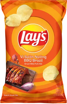 Lay's Crisps Brazil BBQ Pork Rib Flavour 54g • £9.99