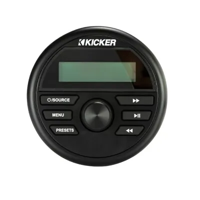 Kicker 46KMC2 KMC2 200 Watt Marine Gauge Stereo Bluetooth/USB/AM/FM Receiver UTV • $189.95