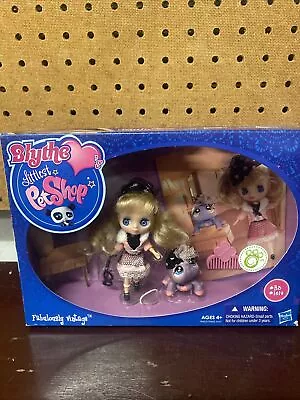 Blythe Littlest Pet Shop Fabulously Vintage Doll B3 And 1619 New In Box • $49.99