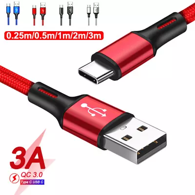 $8.46 • Buy USB C Type C For Samsung Huawei Google Fast Charging Charger Cable 3ft 6ft 10ft