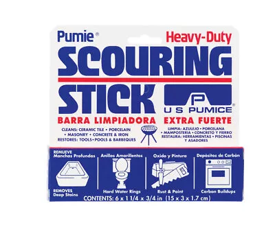 US Pumice Pumie Heavy Duty Scouring Stick For Bath/Toilet 6 In.   L 1 Pk • $8.99