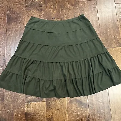Green Max Edition Women's Skirt Size Large Elastic Waist • $14