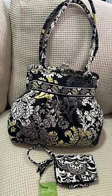 Vera Bradley Purse Handbag Wristlet/Wallet   Baroque  Retired Design Kisslock • $15