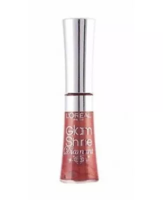 L'Oreal Paris Glam Shine Diamant Lip Gloss Blush Carat 163 • £5.10