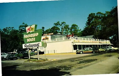 Postcard The Friendship House Restaurant Mississippi Gulf Coast • $5.95