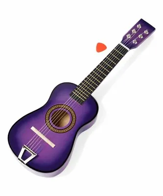 23” Mini  Acoustic Guitar Wood Beginner Purple Small Toy Guitarra For Kids Gift  • $29.99