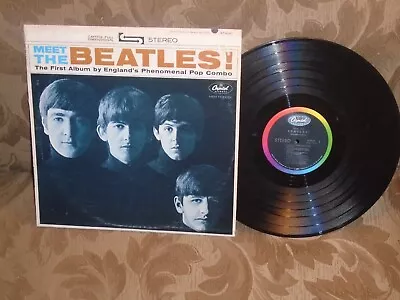 Meet The Beatles Capitol ST 2047 Stereo 1st LP By The Beatles • $9.99